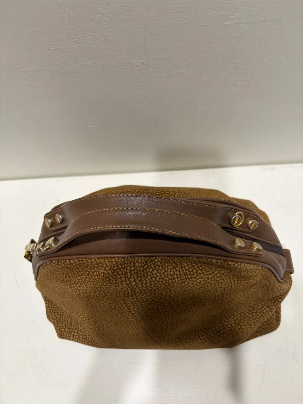 Borbonese Redwall vintage dome